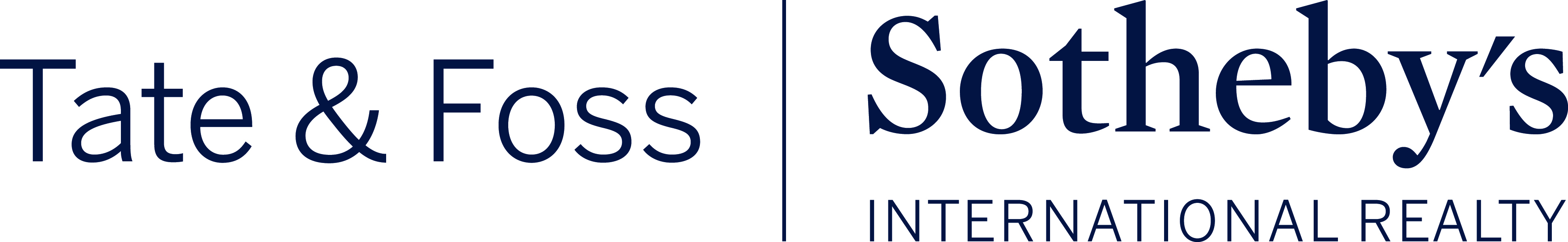 Tate and Foss Sotheby's International Realty logo